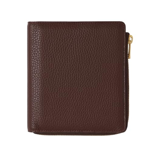Quobadis Genuine Leather Notebook Cover [Mini 6 Sizes/L Zip Cover] Timer 14 French Classic Brown QUOVADIS Timer14 qv937lzfcbr