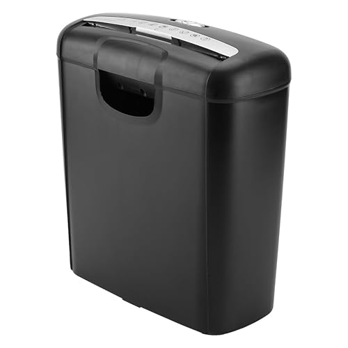 Home Office Electric Shredder 6 Sheet Crosscut Paper Credit Cards fr Home Office