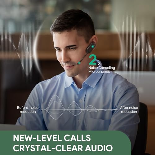 Yealink WH63 E2 DECT Wireless Headset,Single Ear Convertible Earpiece