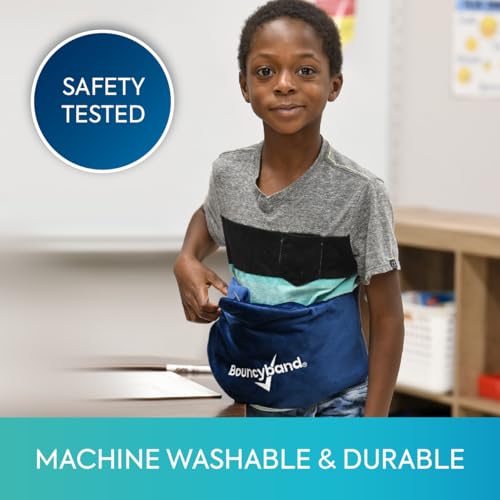 Bouncyband Handy Hugger Pressure Tool for Kids – Calming Belt Hugs for Deep Pressure Sensory Aid – Promotes Focus in School & On-The-Go – Hug Belt for Ages 3+ Fits Waists & Hips 16-28”