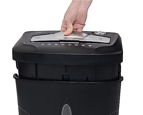 Q-Connect Cross Cut Paper Shredder Q10CC2, Black