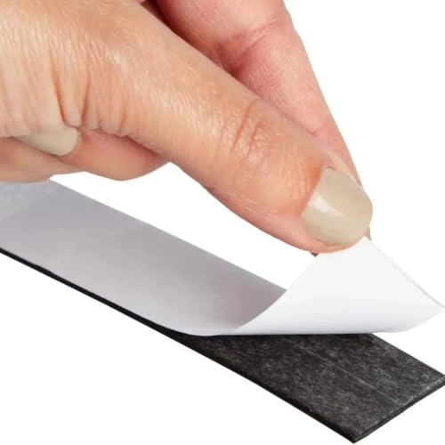 Self Adhesive Magnetic Tape Strip Flexible For DIY Photos Office Home