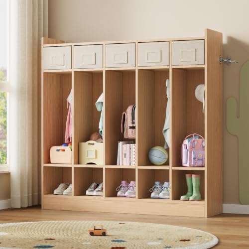 TrailBlade Kids Coat Locker – 5 Sections, 10 Cubbies