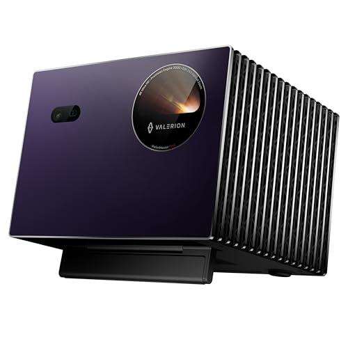 Valerion VisionMaster Pro2 Triple Laser Projector 4K,15000:1 Contrast, 0.9-1.5x Optical Zoom, 2X Multitasking Power, IMAX, HDR10+, GTV, 4ms Lag-Free Gaming, 3000 ISO Lumens, Google Home, Apple Homekit