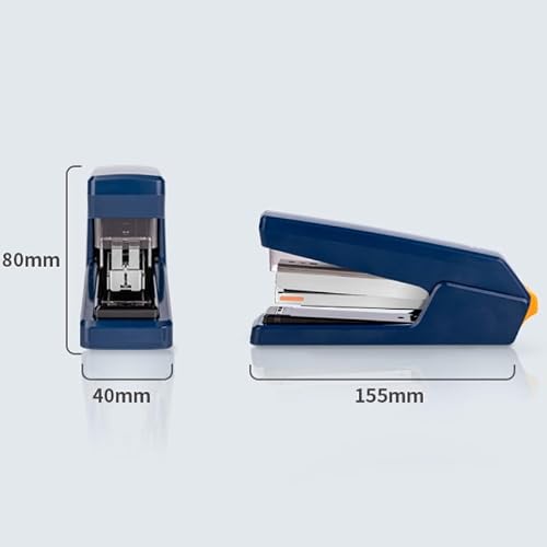 VIAENKFG Effortless Stapler with Medium Size Flat Nail Structure -up Office Binding(E)