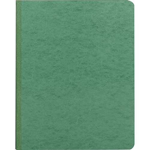 Smead PressGuard Report Cover, Metal Prong Side Fastener with Compressor, 3" Capacity, Letter Size, Green, 25 per Box (81452)