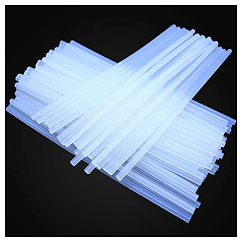 ZTBH Hot Melt Glue Sticks 300mm High Transparent Hot Melt Adhesive Stick, Viscosity Electric Gun Repair Power Tools Melt Glue Stick (Diameter : 7mm, Length : 300mm)