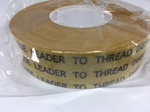 ALLTAPESDEPOT ATG Transfer Gun Double Side Refill Tapes, Reverse Wound Adhesive Transfer Tape Acid Free Gold Paper Liner ATG-7502, 3/4" X 36YD Pack of 48