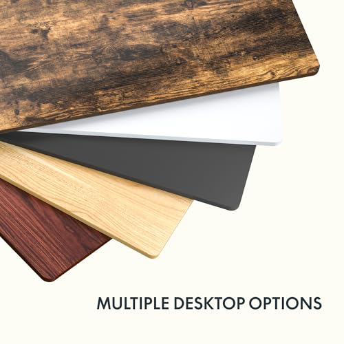 FLEXISPOT 40" x 24" Whole Piece Desk top, 1" Thick Tabletop, Black
