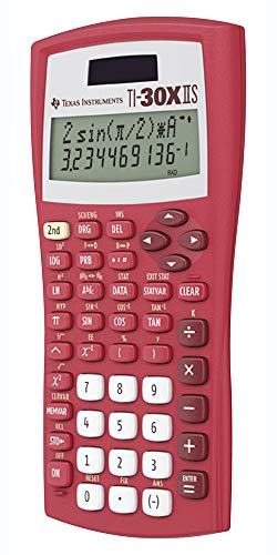 TI-30XIIS Scientific Calculator Texas Instruments, Red