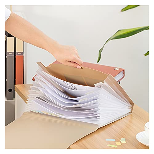 Clipboard Folder for A4 Documents Expanding File Folder Organizer Binder School Office Accessories Bag for Documents Office Clipboard (Color : 3)