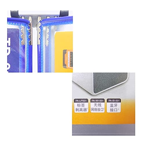 KGDJBGSE Wall Mounted File Folder Holder 10 Pockets A4 Display Organizer for Wall Hanging Metal Device(Gris)