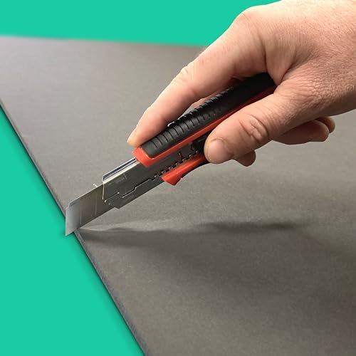 Flipside Products Total Black Foam Board 24” x 36” - Premium Double-Sided with Black Core, 3/16" Thick - Photography Mounting, Art Projects, Presentations, Display & Signage – Pack of 25