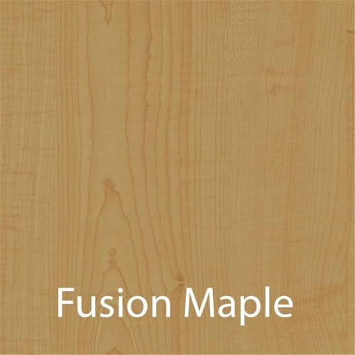 Correll 24" W x 60" D Deluxe High Pressure Lab Table in Fusion Maple