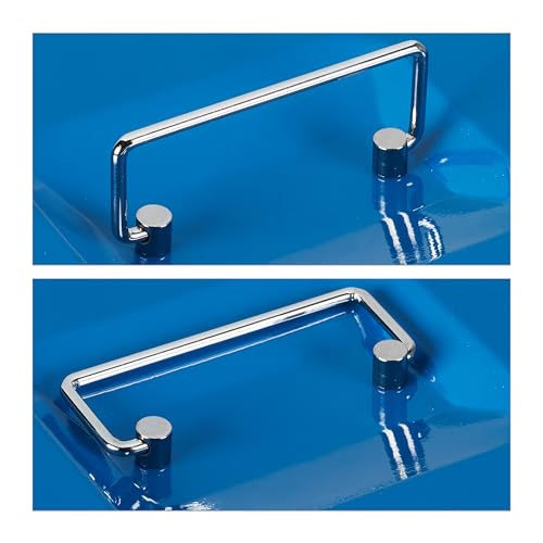 Relaxdays Cash Box, Blue, H x W x D: 8.5 x 30.5 x 24.5 cm