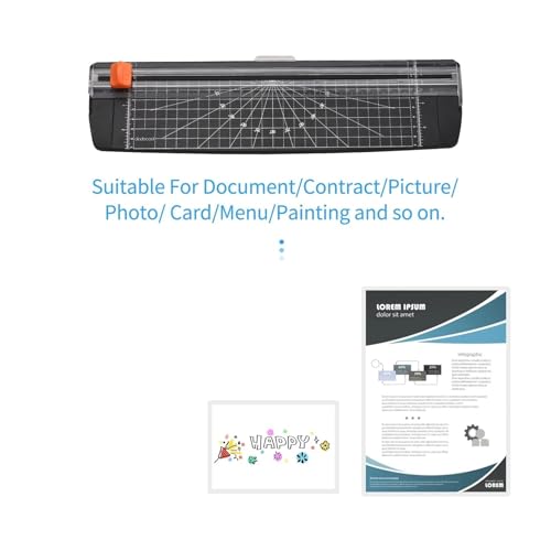 CUTPOIY Laminator,Laminator Machine SL399 Laminator Machine Set A3 Size Hot and Cold Lamination 2 Roller System for Long-Term Use for Office, School, Home, Business, Creative