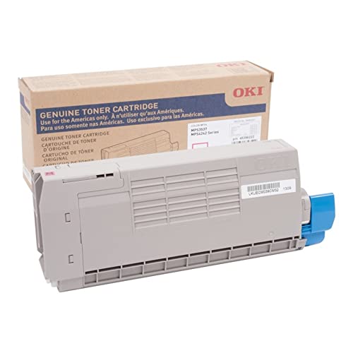 OKI 45396222 Magenta Toner Cartridge for MPS3537mc, MPS4242mc Printers