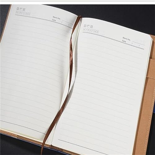 ASWRTYJO A5 Laptop, Business Retro, Office Notebook, 3 Sets