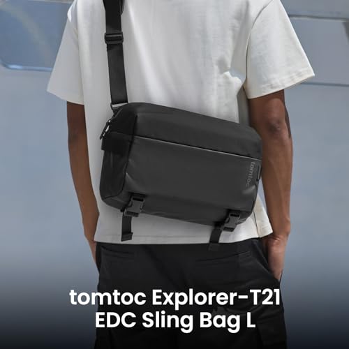 tomtoc 10L Laptop Messenger Shoulder Bag for 13/14-inch MacBook Pro/Air M5