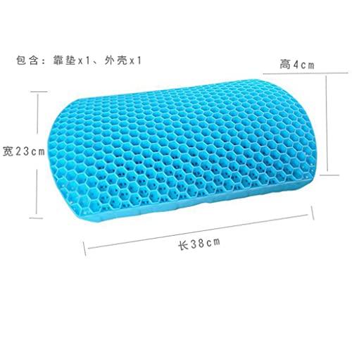 GSTYMXX Breathable Chair Cushion Office Seat Lumbar Pillow Car Back Thin
