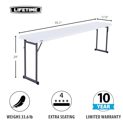 LIFETIME 8-Foot Seminar Table, Commercial Training and Conference Use