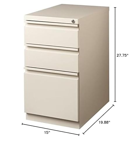 Hirsh Industries (Value Pack) Letter File Cabinet and Mobile File Cabinet