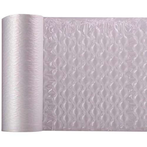 PweKzxt Packaging Roll of Bubble Wrap Air Bubbles, Bubble Wrap Roll,Inflatable Gourd Film, Machine Required,985ft/300m/Roll,Air Cushion Film Rolls Nomachine-20cm*300m*2