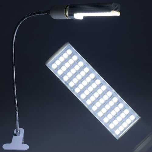 Rosfix 60x LED Microscope Light Bulb - High Brightness, Accurate Illumination | 60 LEDs | For Digital and Stereo Microscope | Laboratory Lighting Accessory