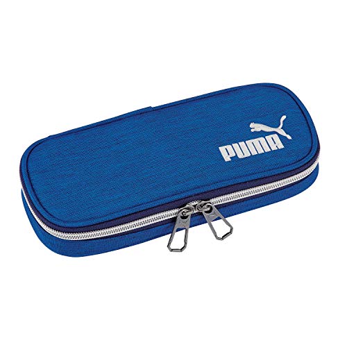 クツワ Kutsuwa Puma Pencil Case Box Heather Blue PM230BL