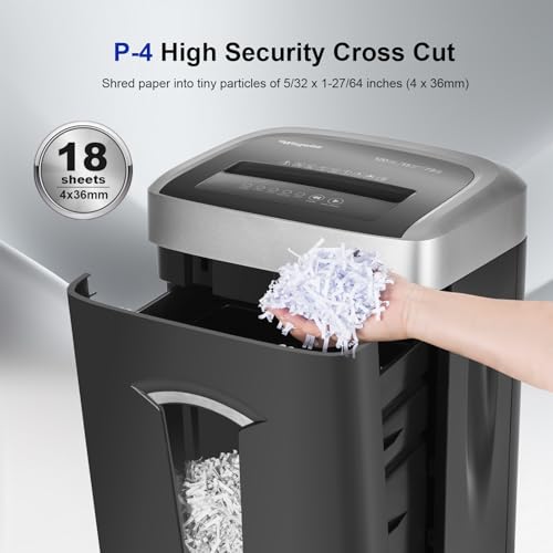 Wingwise 18 Sheets Paper Shredder Heavy Duty for Home Office