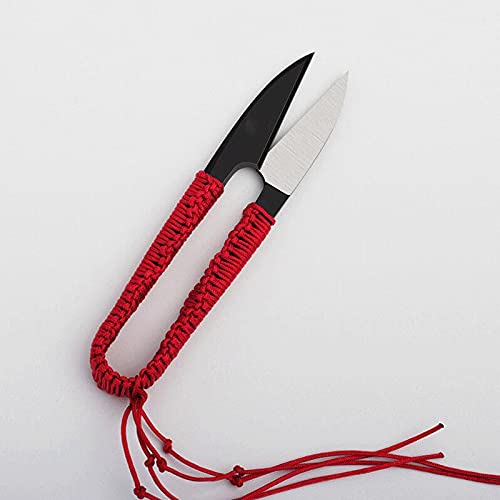 DSWMY Craft Scissors, Craft Scissors Stitch Sewing with Comfort Grip Handle for Home Office School 10 Cm
