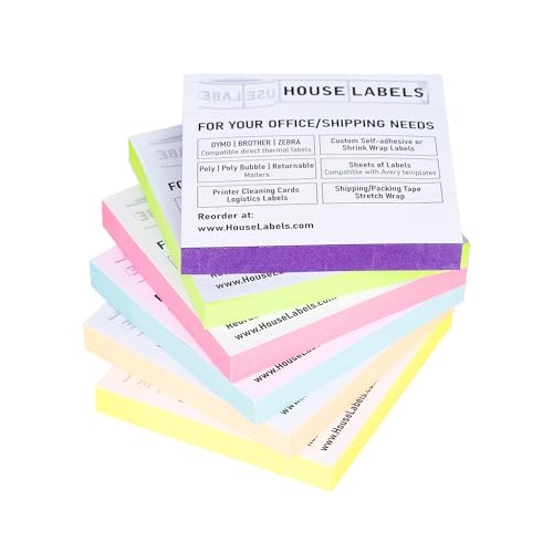 Houselabels Sticky Notes 3" x 3"