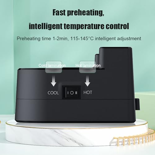 Laminator Machine with Hot and Cold Mode, Laminator A4 A5 A6 with 30 Laminating Pouches for Office, School and Home