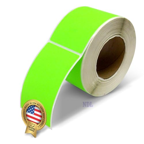 NextDayLabels 500 Rectangle Stickers, Color Coding Labels Roll, (3" x 5")