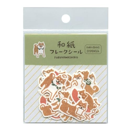 Furukawa Shinko Seal, Washi Flake Seal, Shibainu QSA290