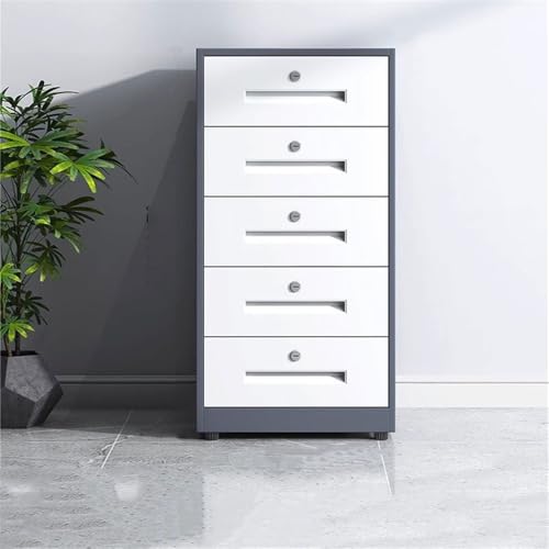 Steel Drawer Filing Cabinets for Home and Office, Multifunctional Storage Cabinet with Increased Capacity for Files and Data File Storage Cabinets (Grigio)
