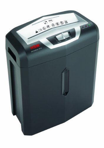 HSM shredstar S10, 10-sheet, Strip-Cut, 4.7-Gallon Capacity shredder