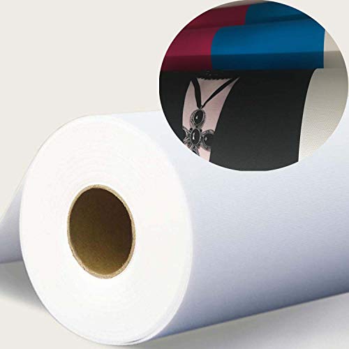 Heavy-Duty Inkjet Canvas 36"x40ft Roll Matte Finish 100% Polyester Inkjet Water-based Dye and Pigment Ink Jet Printers