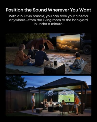 Nebula P1 Projector with SOLIX C300 DC