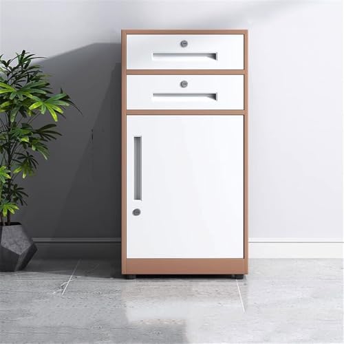 Cabinet File Cabinet Thickened Steel Office Storage Cabinet, 85cm Height Office Storage Cabinet, File Cabinet Drawer for Home Large Capacity Filing Cabinets Of