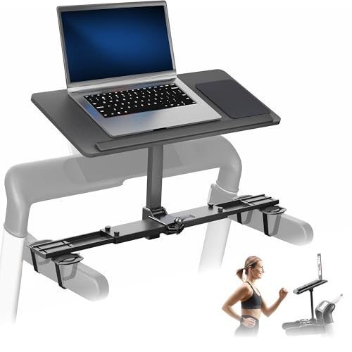 VIVO Black Universal Wooden Laptop Treadmill Desk with Tilt, STAND-TDML4R