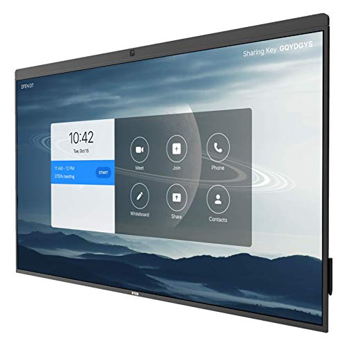 DTEN D7 55-inch All-in-One Video Conferencing System, Digital whiteboard, Interactive Monitor with Microphone Array, HD Camera, and Speakers