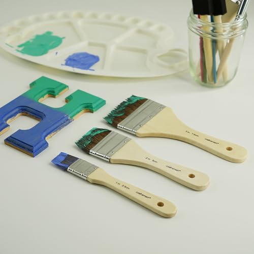 12 Packs: 3 ct. (36 Total) All Purpose Pony Bristle Brushes by ArtMinds™
