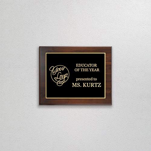 Custom Laser Engraved Plaque Awards (10.5" x 13")