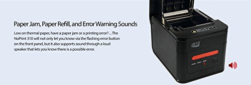 Adesso NuPrint 210 Thermal Receipt Printer, 2" (58mm) Width