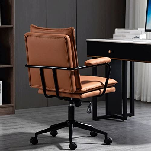 MVUYO FMURY Home Computer Chair Student Dormitory Study Chair Back Comfortable sedentary Office Chair Desk(A)