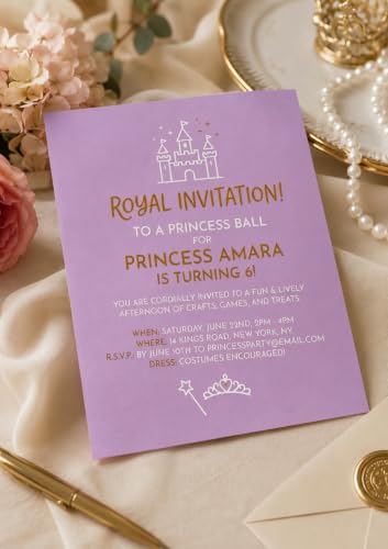 Colored Copy and Writing Printing Paper, 8.5"X11", 24/60 Pound, 500 Sheets Per Ream. (5000, Lavender/Orchid)