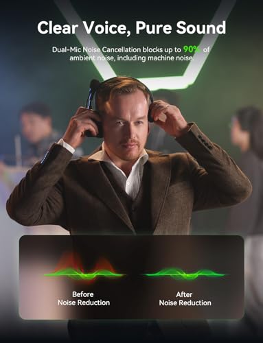 Hollyland Solidcom SE PRO 2-Users ENC Noise Cancellation Wireless Intercom Headset System 1312ft Team Communication with 3.5mm Single Ear Headset for Movie Shoot Live Show (1.9GHz Version)