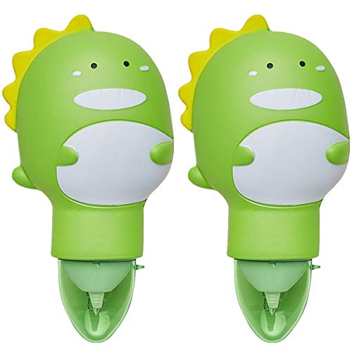 Liaozy888 Cute Funny Cartoon dinosaur Shape Correction Tape Easy to Use Applicator for Instant Corrections Clear (2)