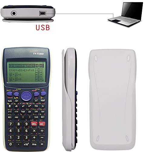 High-end Drawing dot Matrix Display graphing Calculator, Office graphing Calculator, Dark Blue